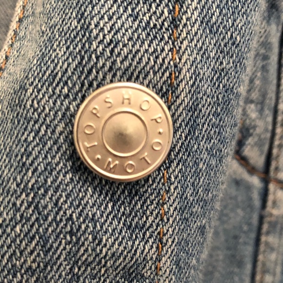 Topshop Oversized Denim Jacket - Picture 5 of 5